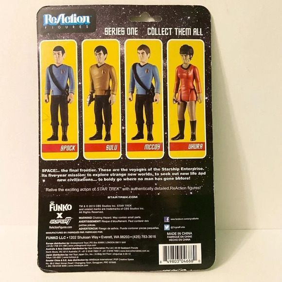 2015 Funko Star  Trek Dr McCoy 3.75 Inch Poseable Action Figures - Picture 8 of 16